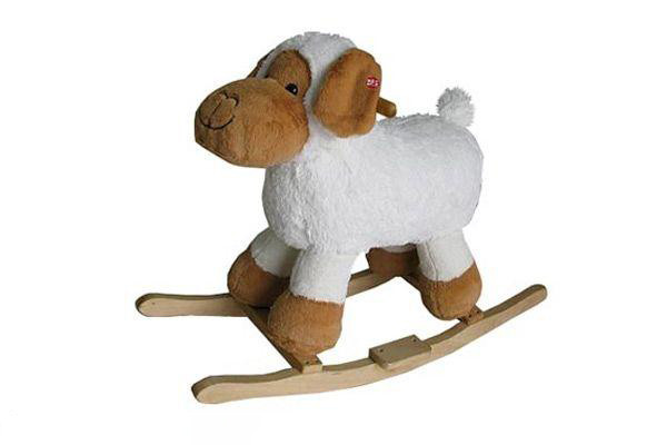 Schaukelpferd in der Form eines Schafs, von Knuffeltoys.