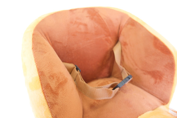 Sitz mit Sicherheitsgurt