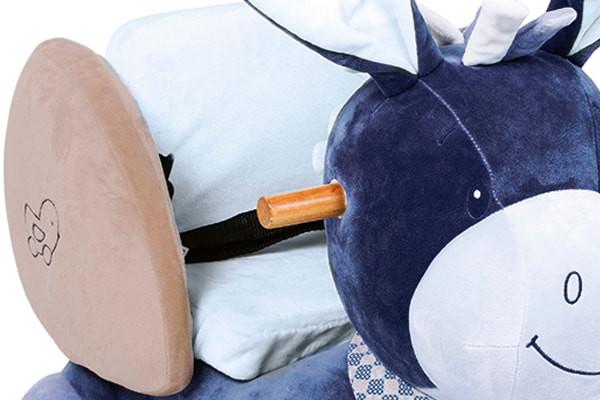 Sitz mit Sicherheitsgurt