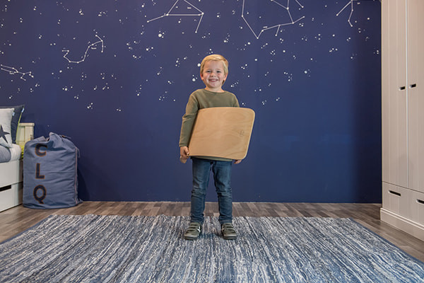 Das board wiegt 3,3 kg.