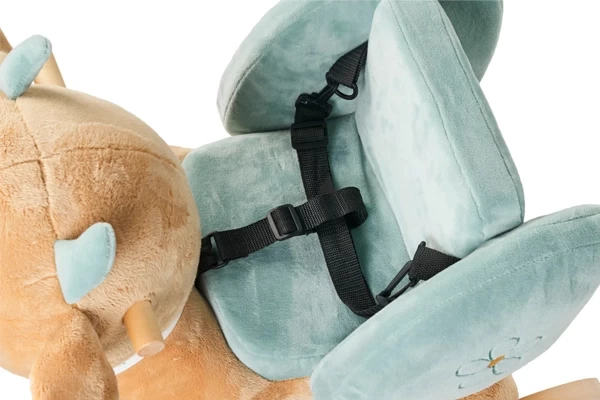 Sitz mit Sicherheitsgurt