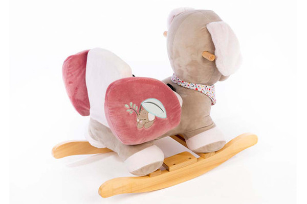 Aus weichem Plüsch.