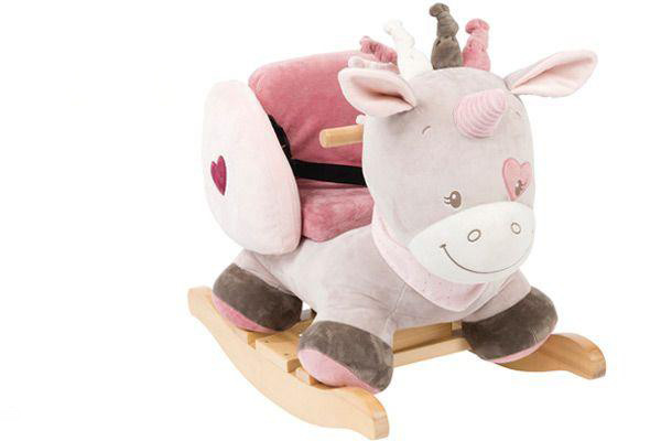 Schaukelpferd Nina das Einhorn.
