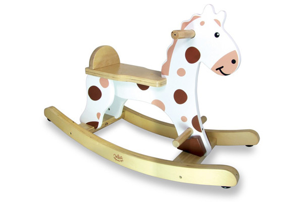 Vilac Schaukelpferd Roudoudou Weiß.
