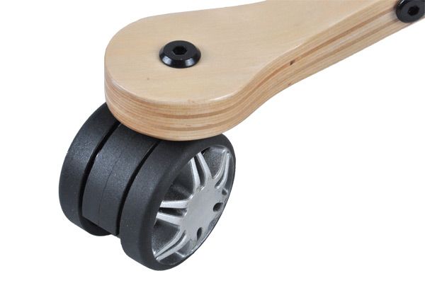 Räder geeignet für Verwendung drinnen.