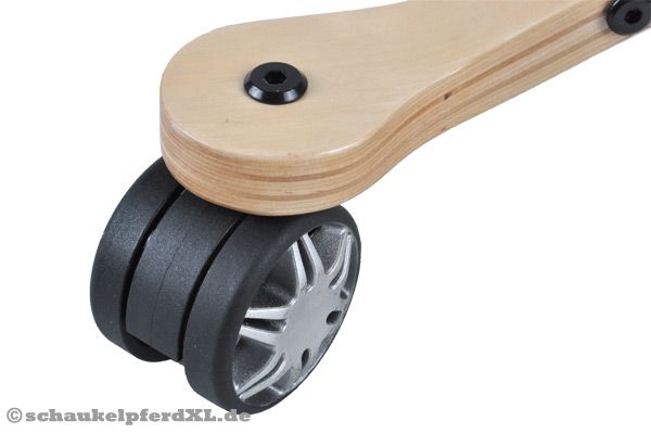 Räder sind zur Verwendung drinnen geeignet.