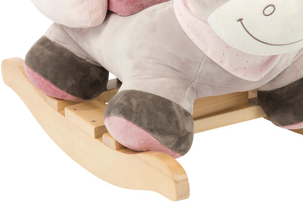 Auf robusten Holz Kufen.