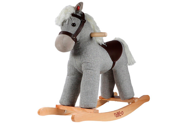 Schaukelpferd Milo klein grau